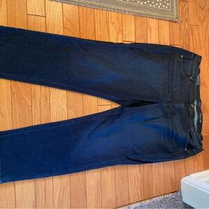 J. Jill Women's Straight Leg Jeans - Dark Blue